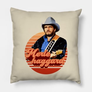 Merle Haggard Pillow