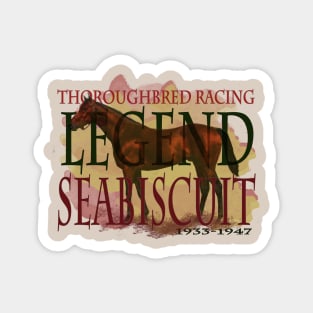 Seabiscuit - Thoroughbred Racing Legend Magnet