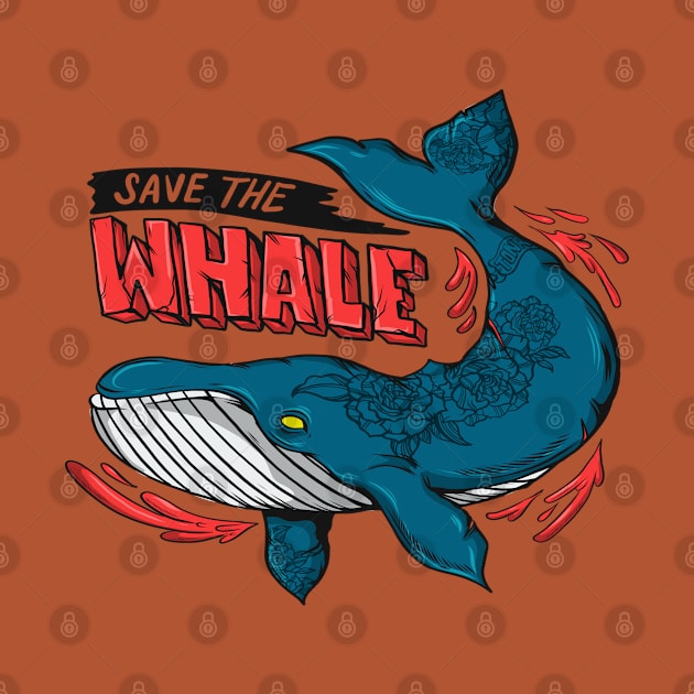 SAVE THE WHALE by THEIDEASTUDIO
