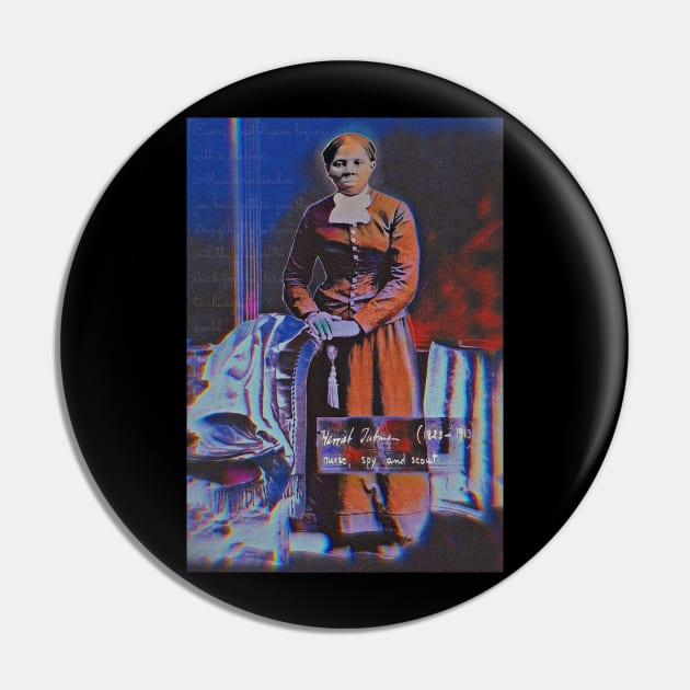 Harriet Tubman (Classy) Pin by BlackOzean