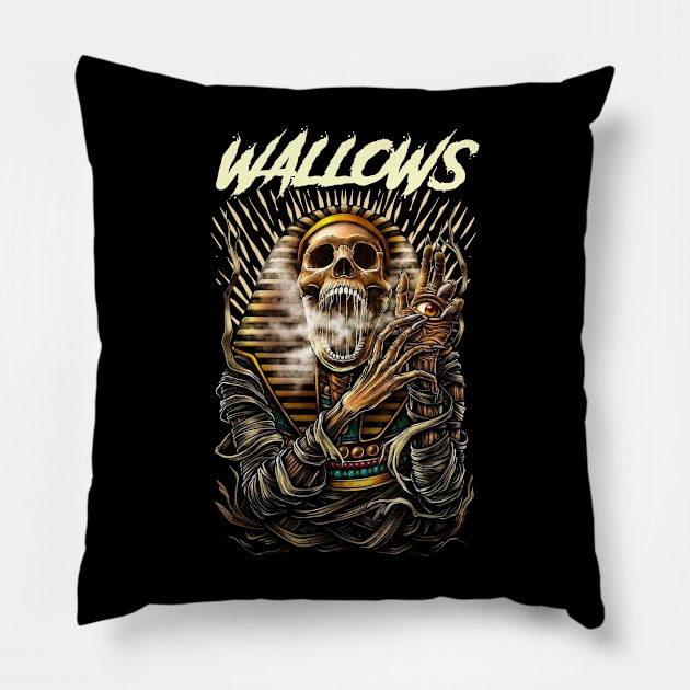 WALLOWS BAND MERCHANDISE Pillow by jn.anime