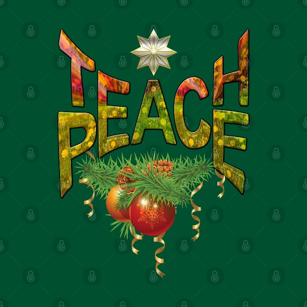 Teach-Peace Christmas gift by Nadine8May