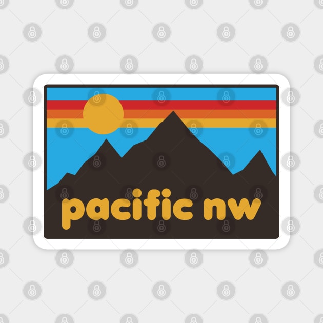 Pacific Northwest Magnet by happysquatch