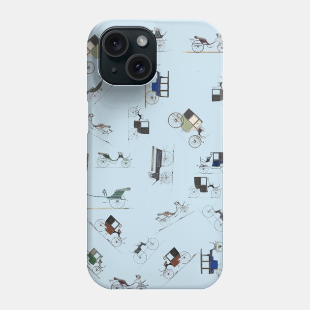 Transport of a horsy kind Phone Case by Artimaeus