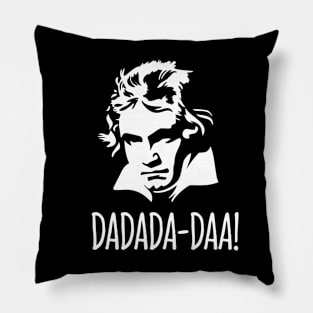 Funny Beethoven 5th Symphony No 5 Dadada-Daa! Pillow