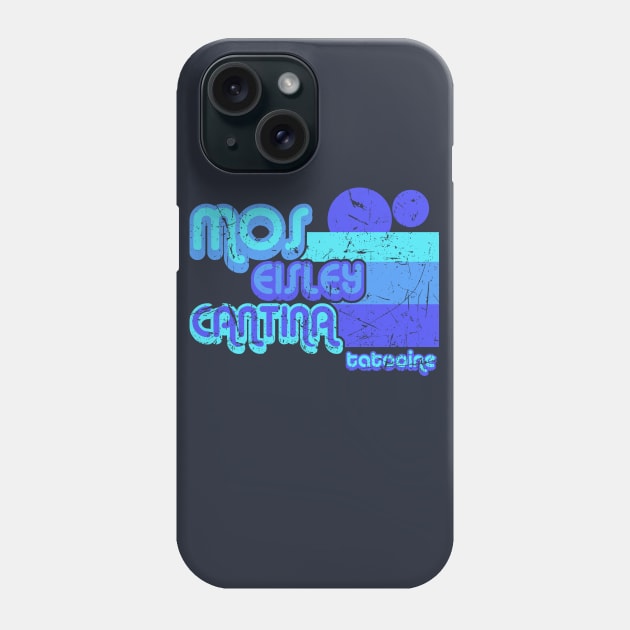 Mos Eisley Retro 3 Phone Case by PopCultureShirts