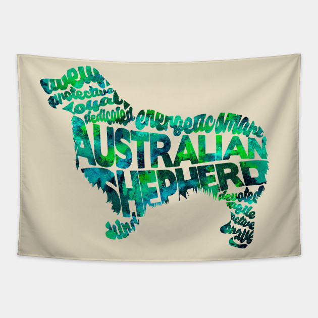 Australian Shepherd Australian Shepherd Tapestry Teepublic