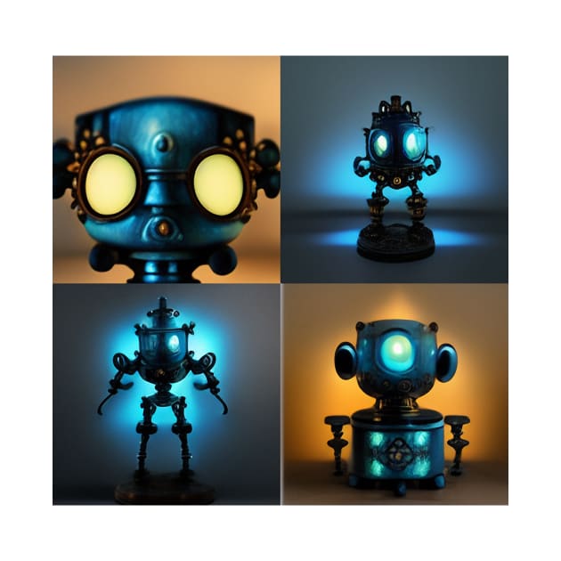 Cute Robots by JonHerrera