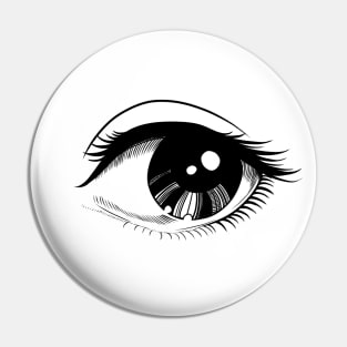 eye sees all Pin