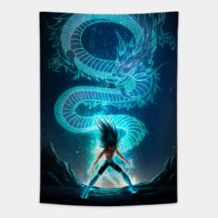 Rising dragon Tapestry