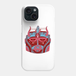 Pastel Tones African Mask No 8 Phone Case