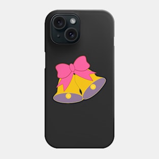 Jolly and colorful Christmas bells Phone Case