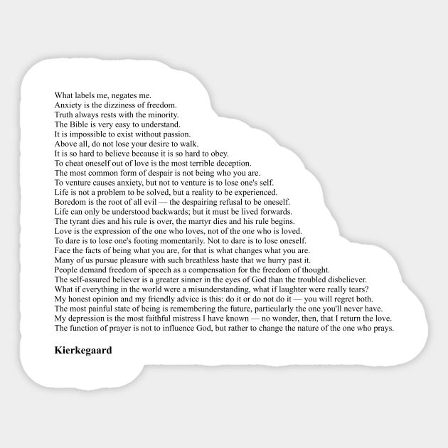 Kierkegaard Quotes