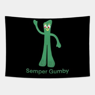 Semper Gumby Tapestry