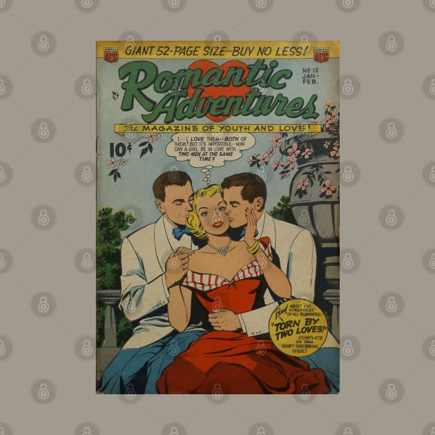 Vintage "Romantic Adventures" Cover by Slightly Unhinged