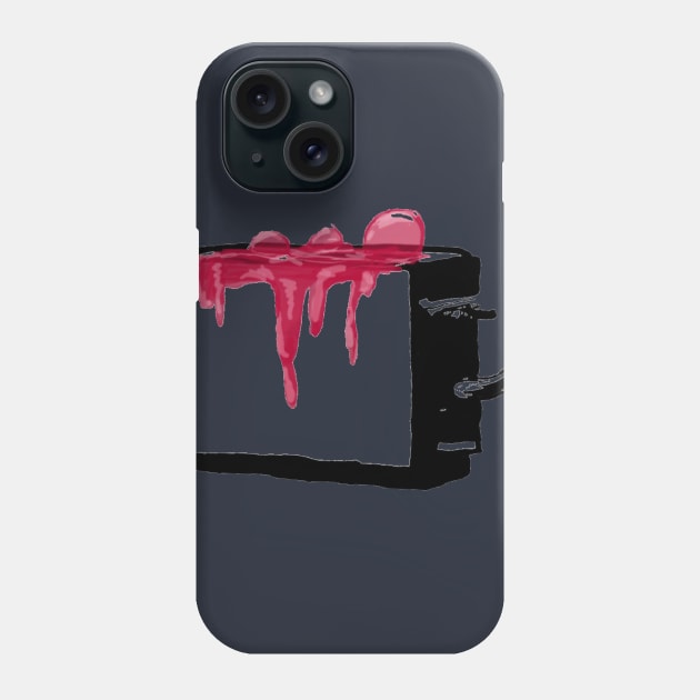 Slime toaster Phone Case by GhostWorks