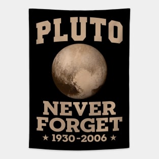 Pluto Never Forget 1930 - 2006 Tapestry