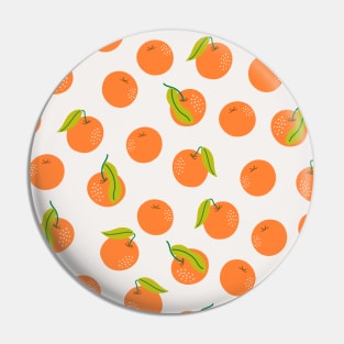 Tangerine background Pin