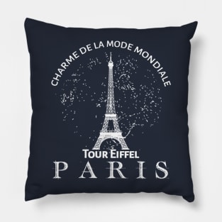 Eiffel Tower Paris France Pillow