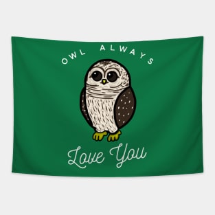 Owl Always Love You - Small Design Tapestry