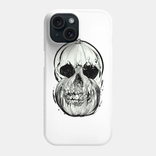 Halloween Pumpkin Skull Phone Case