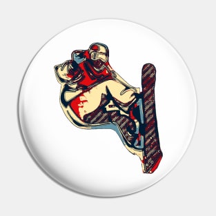 Snowboarding Pro-Snowboarder Pin