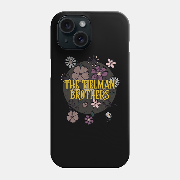 Aesthetic Tielman Proud Name Flowers Retro Styles Phone Case by BilodeauBlue