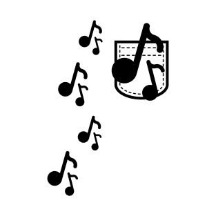 music notes T-Shirt