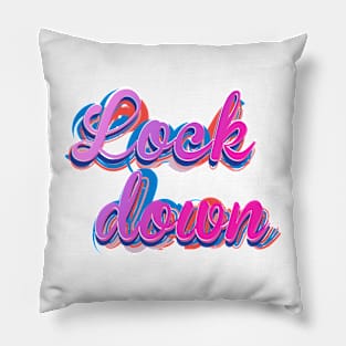 Lockdown tee Pillow