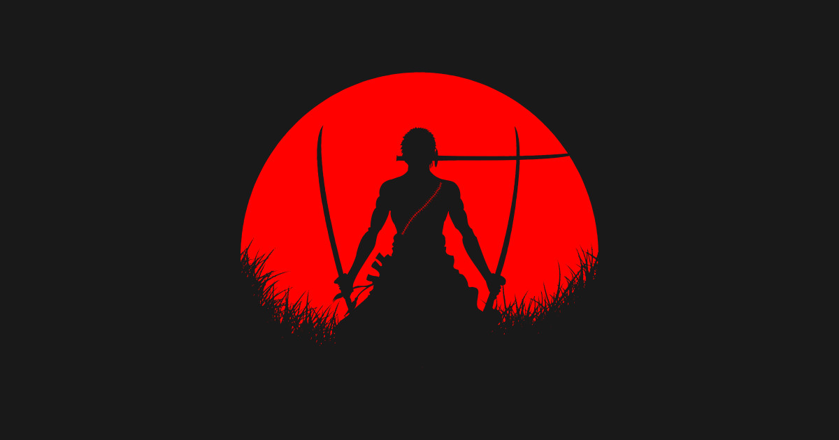 Red Moon Zoro - Roronoa Zoro - Mug | TeePublic