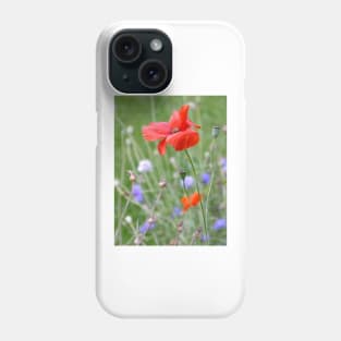 Red Poppy Phone Case