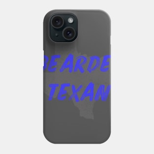 The Bearded Texan Grey Phone Case