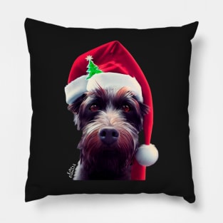 Christmas Funny dog Pillow