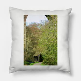 Covered Walkway III Pillow