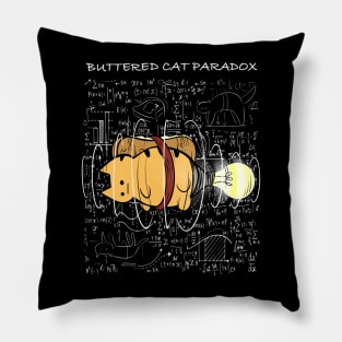 Buttered Cat Paradox Pillow