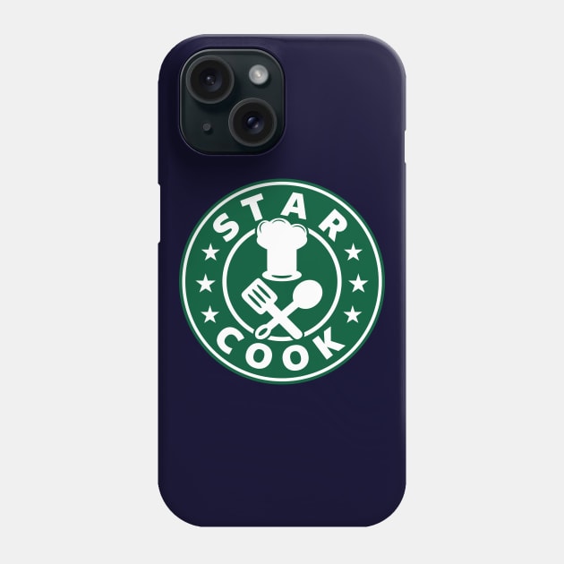 Star Cook Chef I Love Cooking Gift For Wife Cooks And Chefs Phone Case by BoggsNicolas