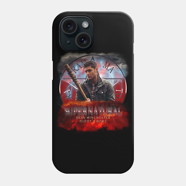 Supernatural Dean Winchester Daddy's Home Phone Case by Ratherkool