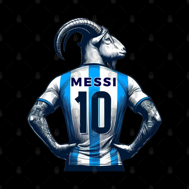 GOAT- Messi Argentina 10 by DarkWave