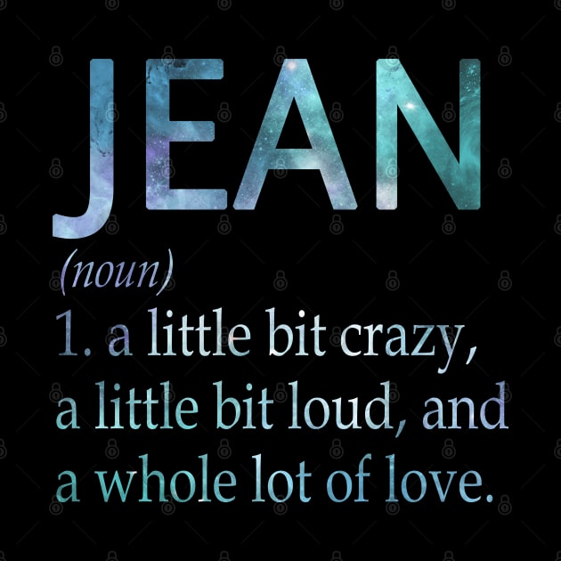 Jean by Ban Guns Not Books- Typography fullcolor