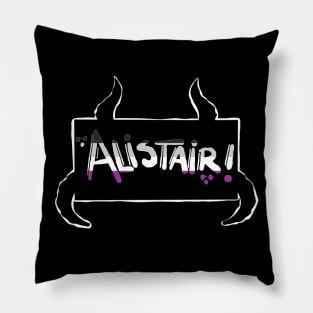 Alistair Asexual Pride Pillow