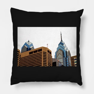 Philly Skyline Pillow