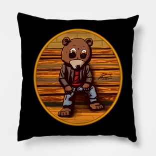 college dropout Pillow