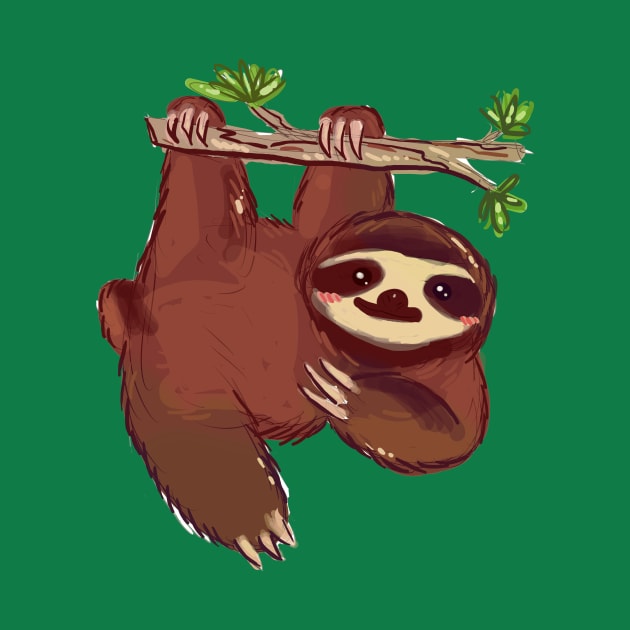 Adorable Sloth by saradaboru