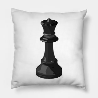 Black Chess Pillow