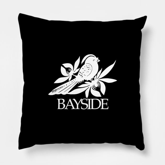 Bayside band 4 Pillow by Edwin Vezina