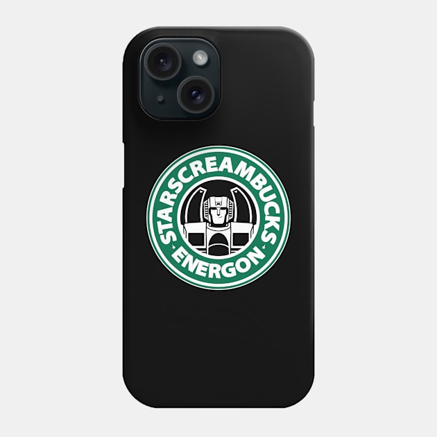 Starscreambucks Phone Case by boltfromtheblue