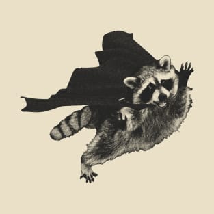 Raccoon With Cape T-Shirt