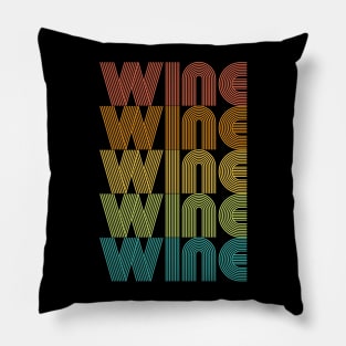 Vintage Wine Pillow