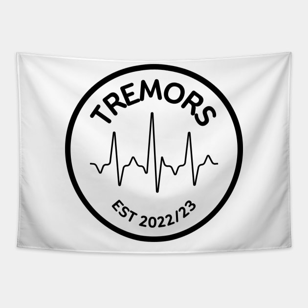 Tremors Tapestry by Josh Ajay Designs