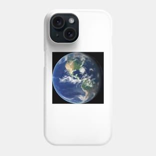 Earth from space, satellite image (C019/4446) Phone Case